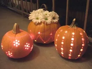decorated pumpkins