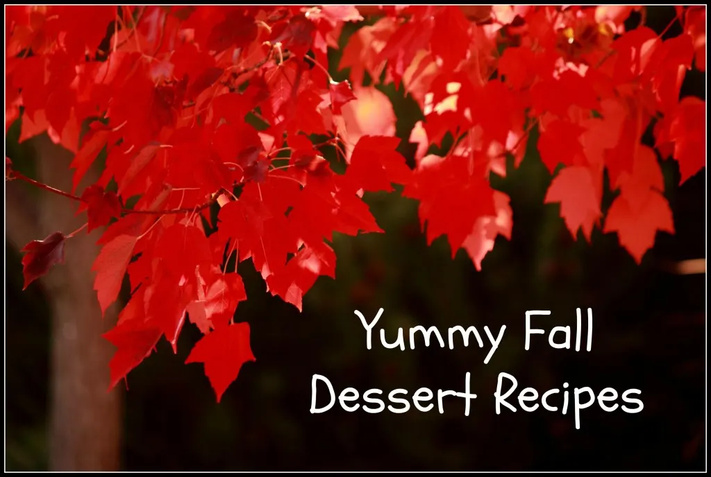 Yummy Fall Dessert Links