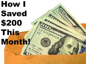 How I Saved $200 This Month by Paying Cash